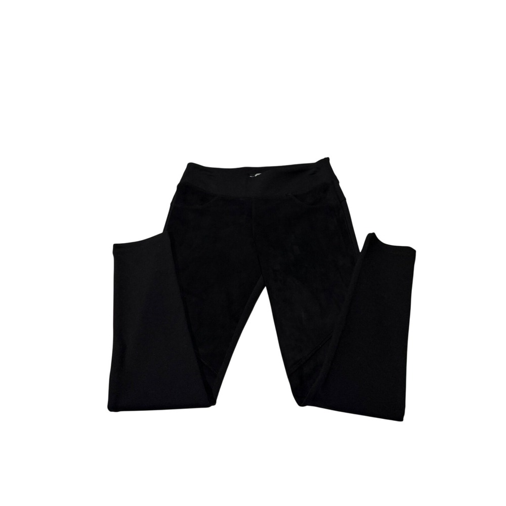 Rewash Womens Black Pull On Leggings Size Medium Stretchy Rayon Blend Pants
